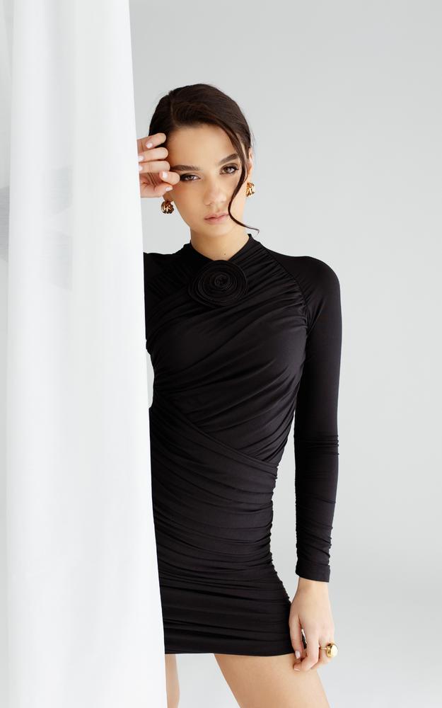 SUKIENKA HAILEY BLACK