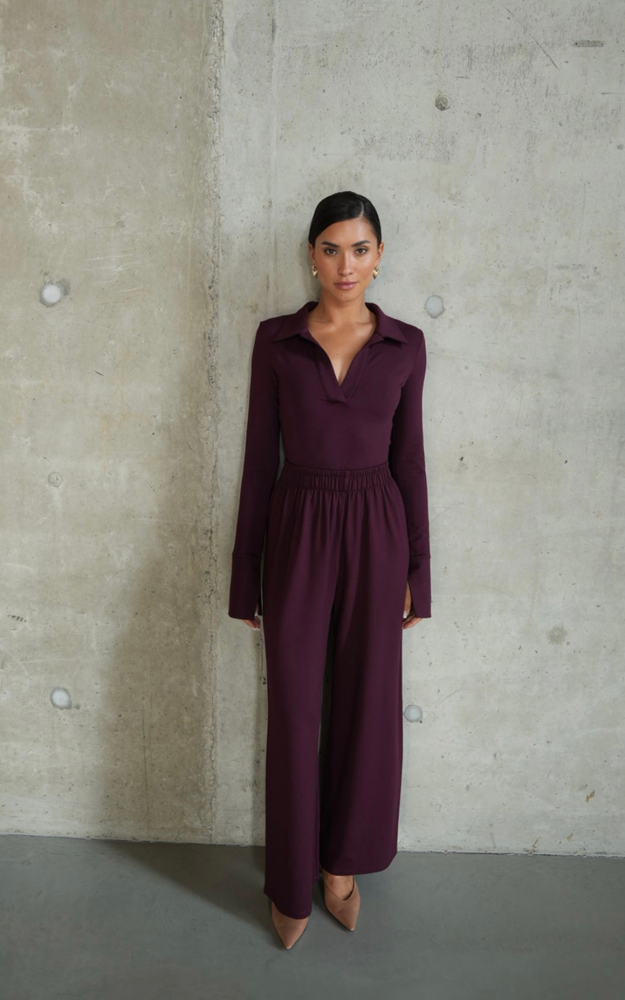 MARGOT PANTS CHERRY