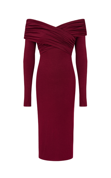 SUKIENKA HARPER BORDO