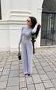 CROP TOP MARGOT GRAY preorder 