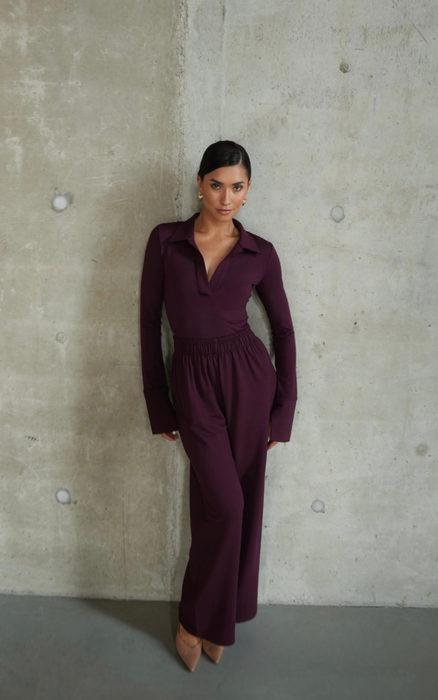 MARGOT PANTS CHERRY