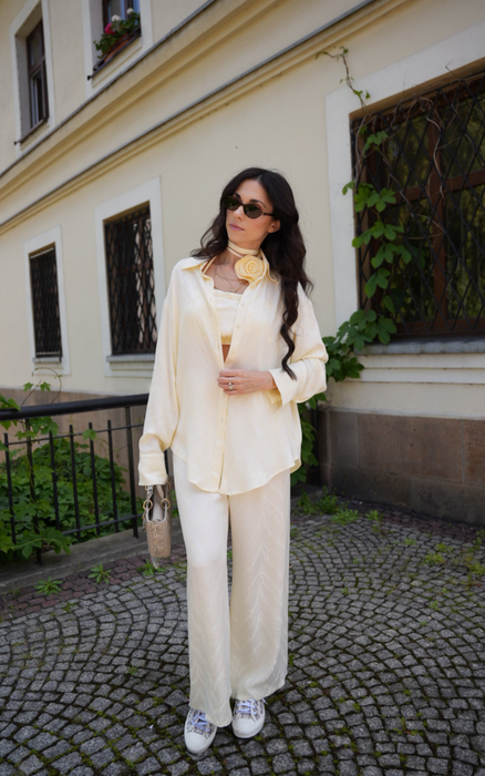 SPODNIE PALOMA YELLOW BUTTER