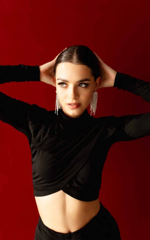 CROP TOP IVY BLACK