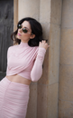 CROP TOP IVY POWDER ROSE