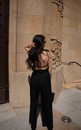 MARINA TOP HALTER BLACK