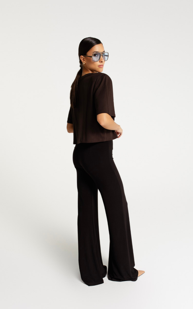 LEGGINSY MAVI FLARE chestnut brown