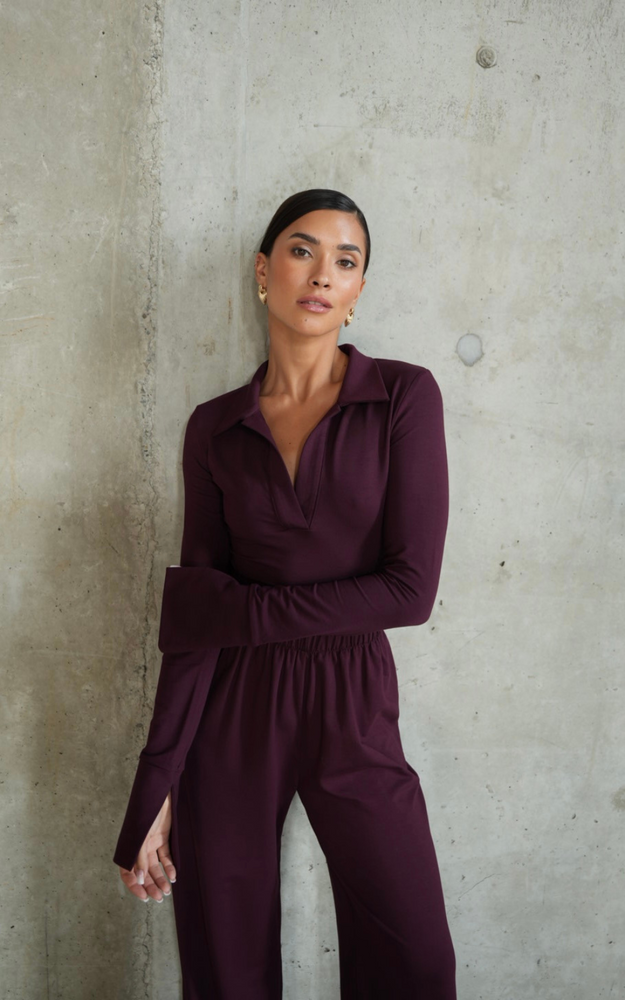 MARGOT PANTS CHERRY