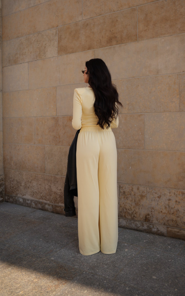 MARGOT PANTS BUTTER YELLOW