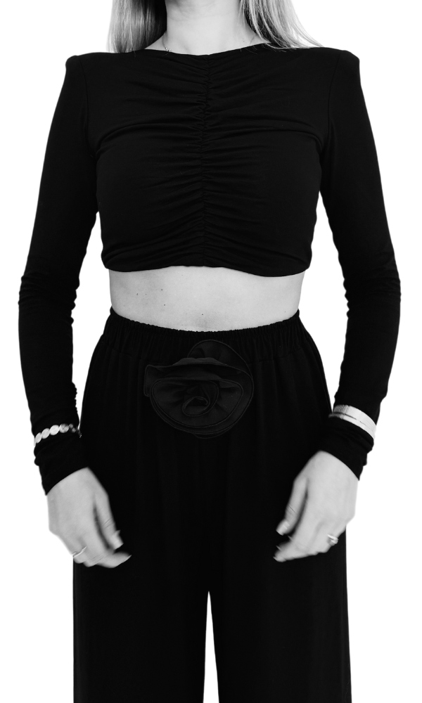 CROP TOP MARGOT BLACK