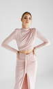 CROP TOP IVY POWDER ROSE