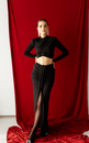 CROP TOP IVY BLACK