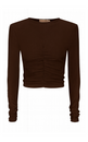 CROP TOP MARGOT BROWN 