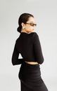 CROP TOP IVY BLACK