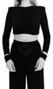 CROP TOP MARGOT BLACK