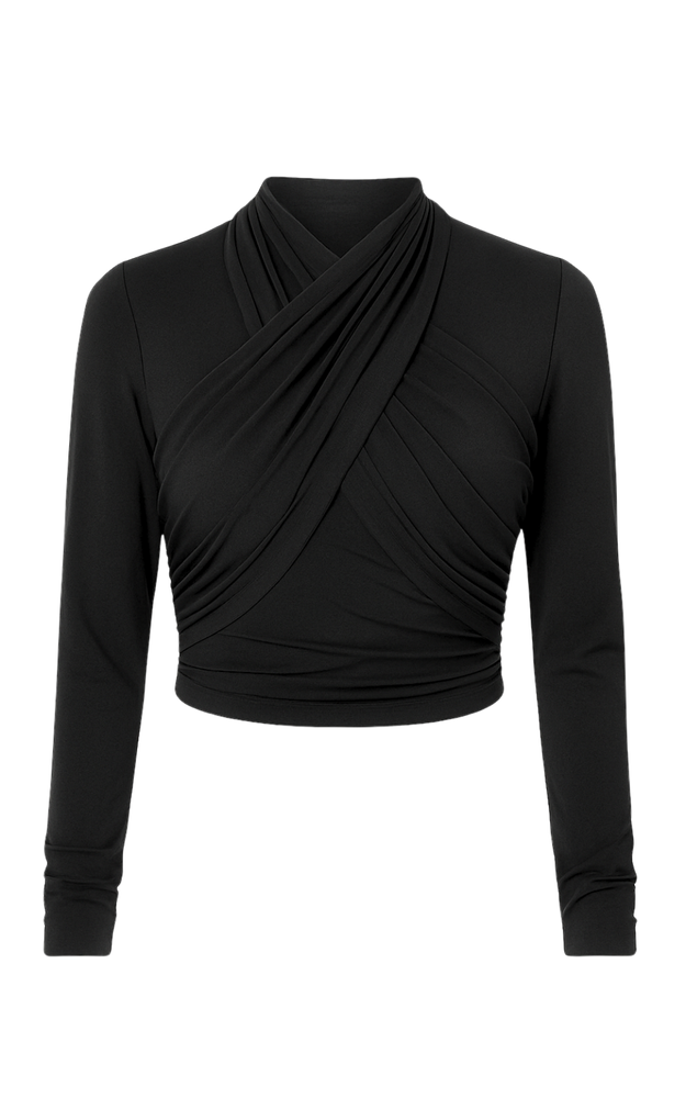 CROP TOP LENA BLACK