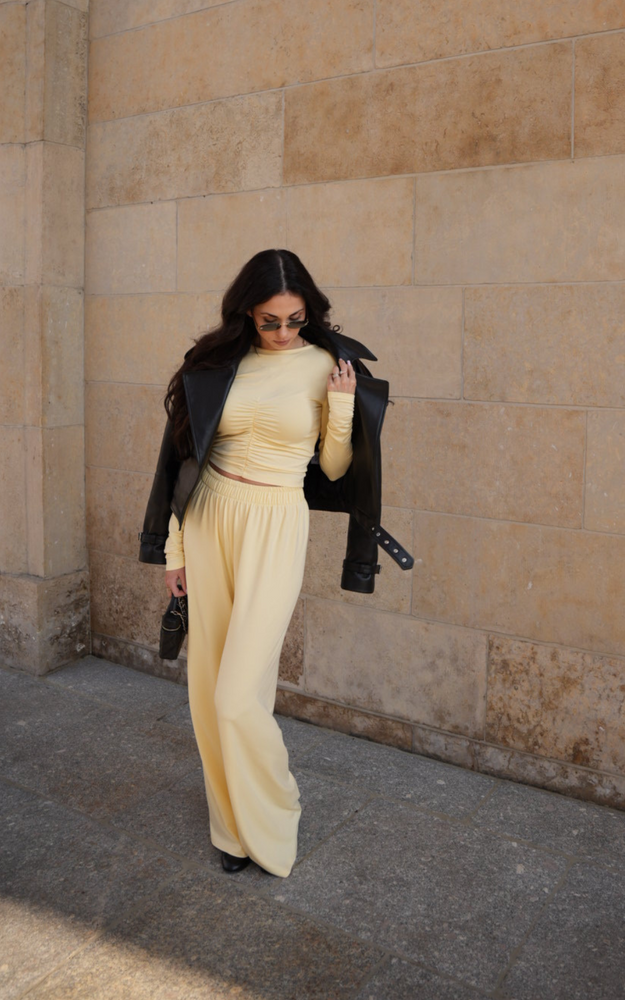 MARGOT PANTS BUTTER YELLOW