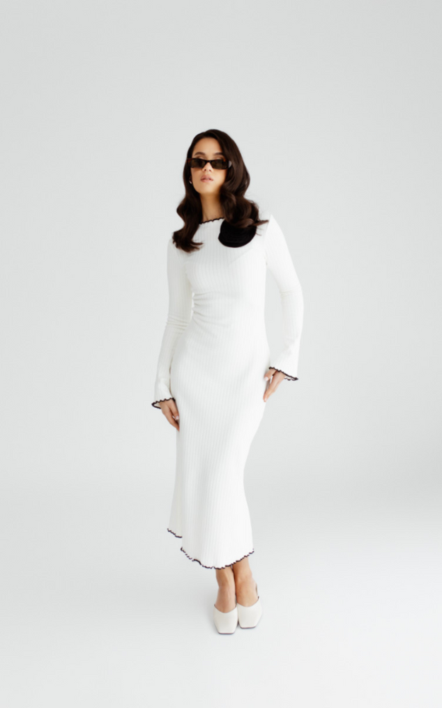 SUKIENKA CLARA WHITE 