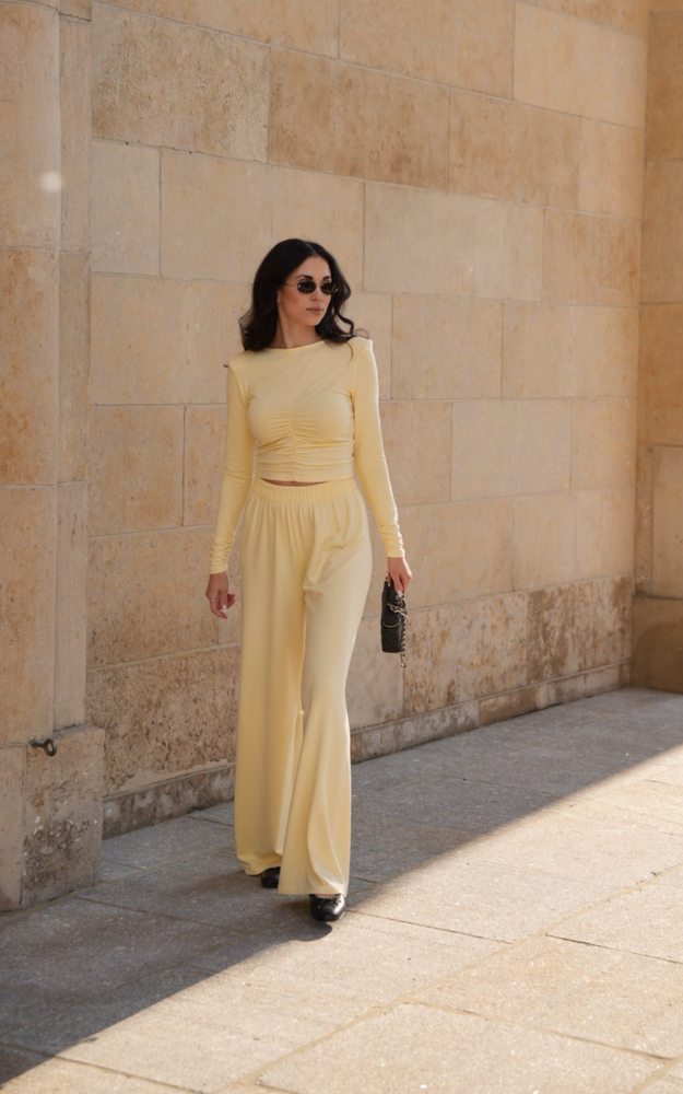 MARGOT PANTS BUTTER YELLOW