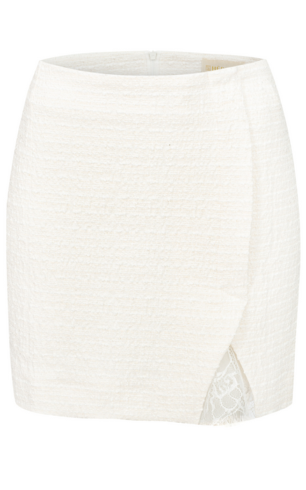 SPÓDNICA DIANA WHITE