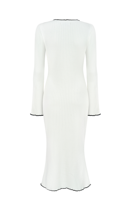 SUKIENKA CLARA WHITE