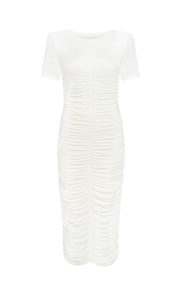 SUKIENKA LORENA MAXI WHITE