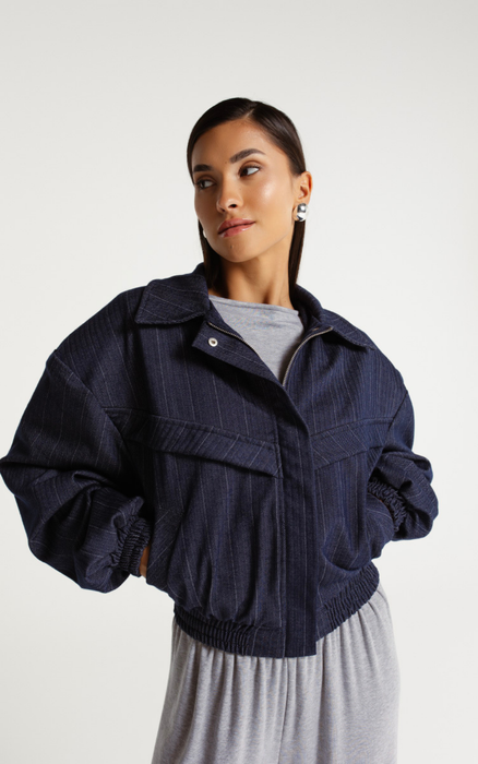 BOMBER JACKET GRACE DENIM