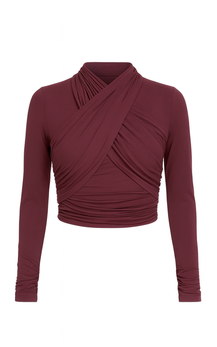 CROP TOP LENA CHERRY