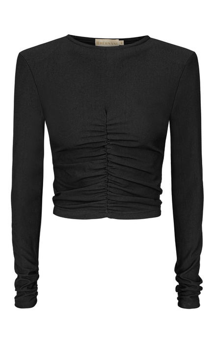 CROP TOP MARGOT BLACK