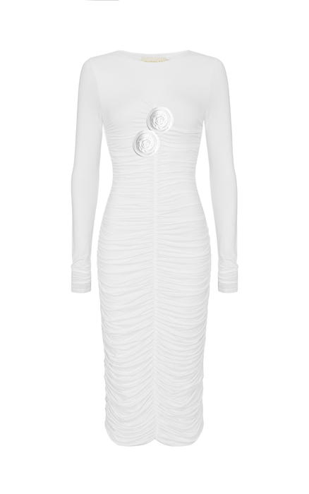 SUKIENKA LORINA ROSE WHITE