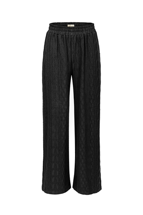 SPODNIE SWETERKOWE NASTYA BLACK